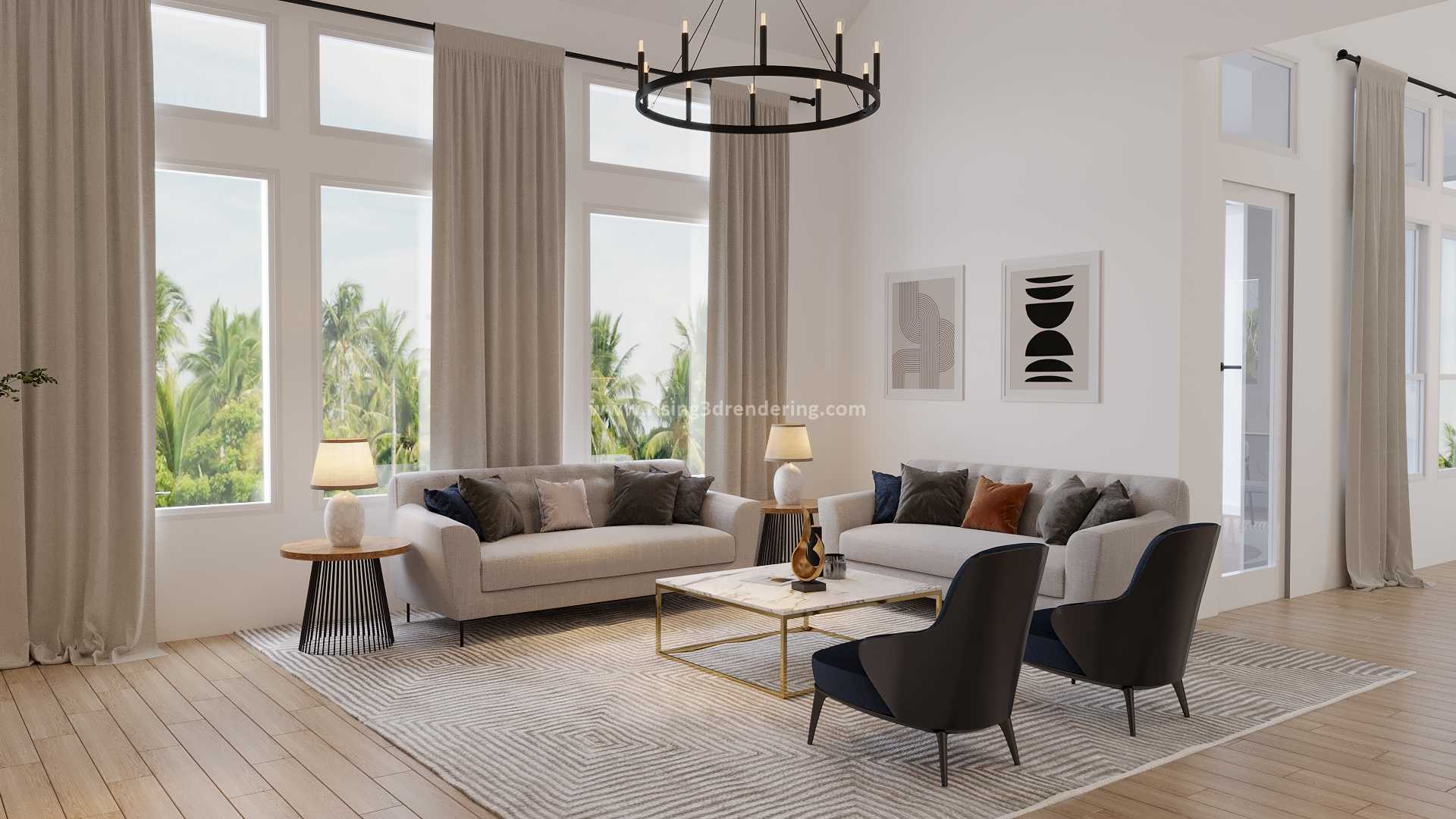 Step Inside the Future: The Art of 3D Interior Rendering by Rising 3D Rendering